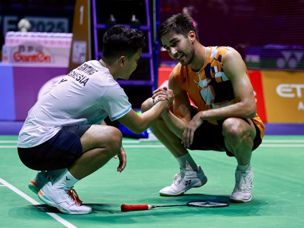 Anthony Ginting komentari kekalahannya dari Toma Junior Popov.