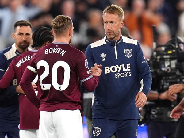 Graham Potter dan kapten West Ham, Jarrod Bowen