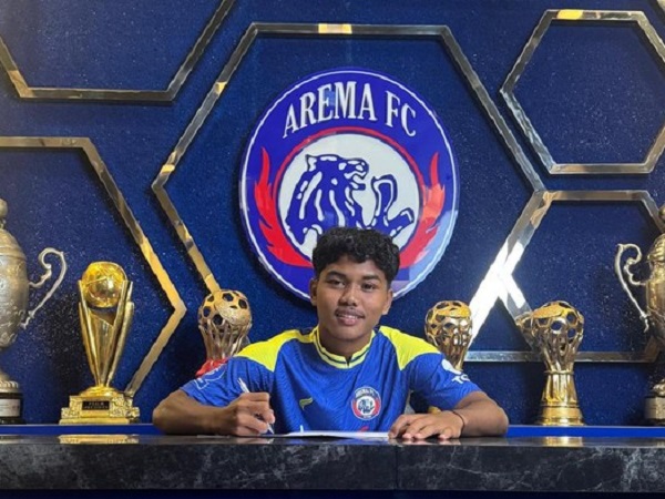 Penyerang muda Arema FC, Agusti Ardiansyah/foto dok Arema FC