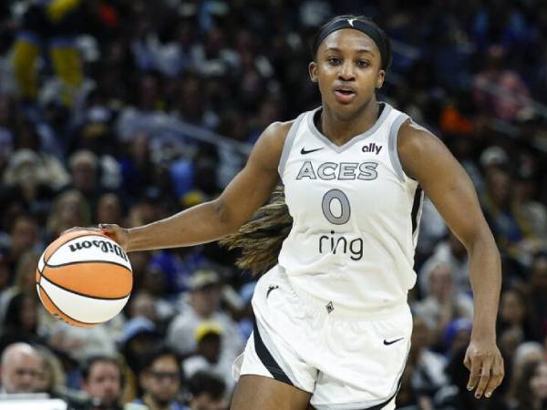 Jackie Young dari Las Vegas Aces. (Foto: AP)
