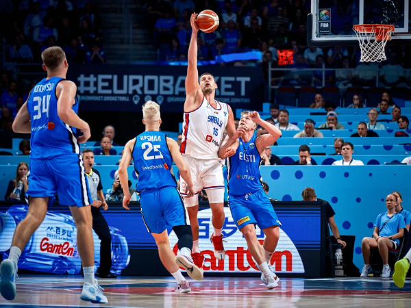 Serbia hancurkan Estonia di laga pertama FIBA Eurobasket 2025.