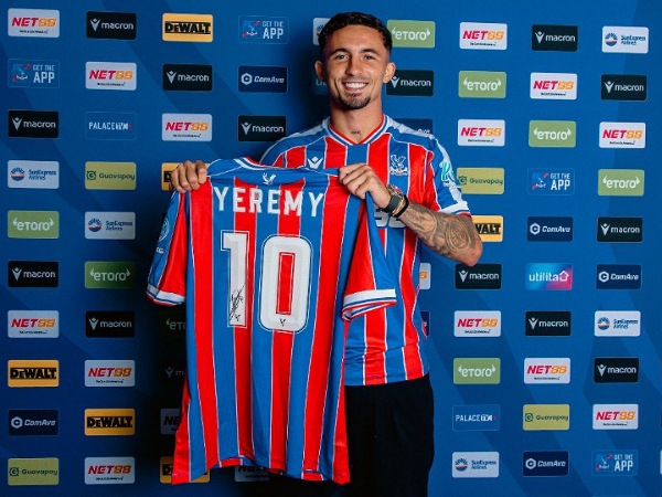 Crystal Palace mendatangkan Yeremy Pino sebagai pengganti Eberechi Eze