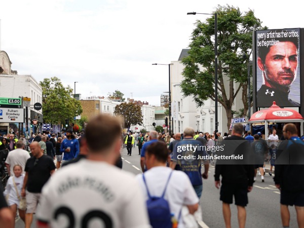 Chelsea mengggelar pertandingan melawan Fulham di Stamford Bridge, Sabtu (30/8)