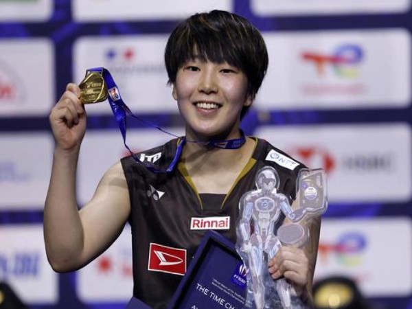 Akane Yamaguchi Sabet Medali Emas Ketiganya di Kejuaraan Dunia
