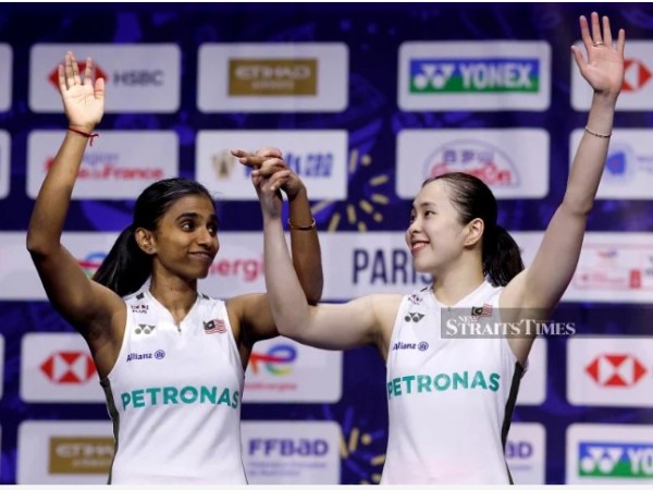 Medali Perak Pearly/Thinaah Menutup Hari Gemilang Tim Nasional Malaysia