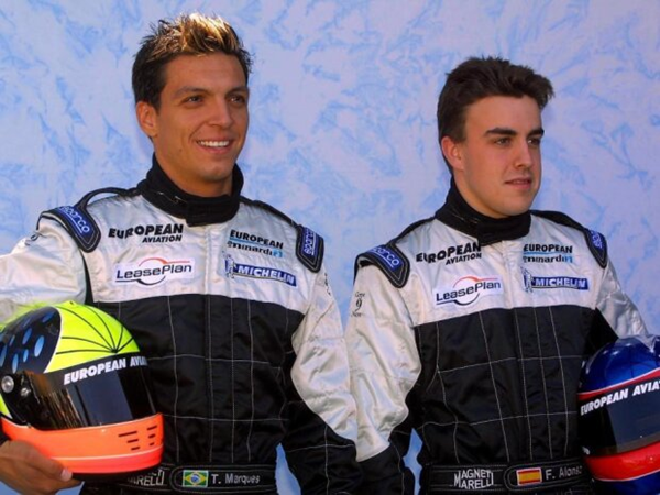 Tarso Marques dan Fernando Alonso