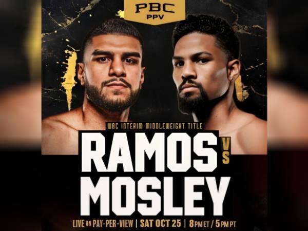 Jesus Ramos (kiri) dan Shane Mosley Jr. (Foto Fight TV)