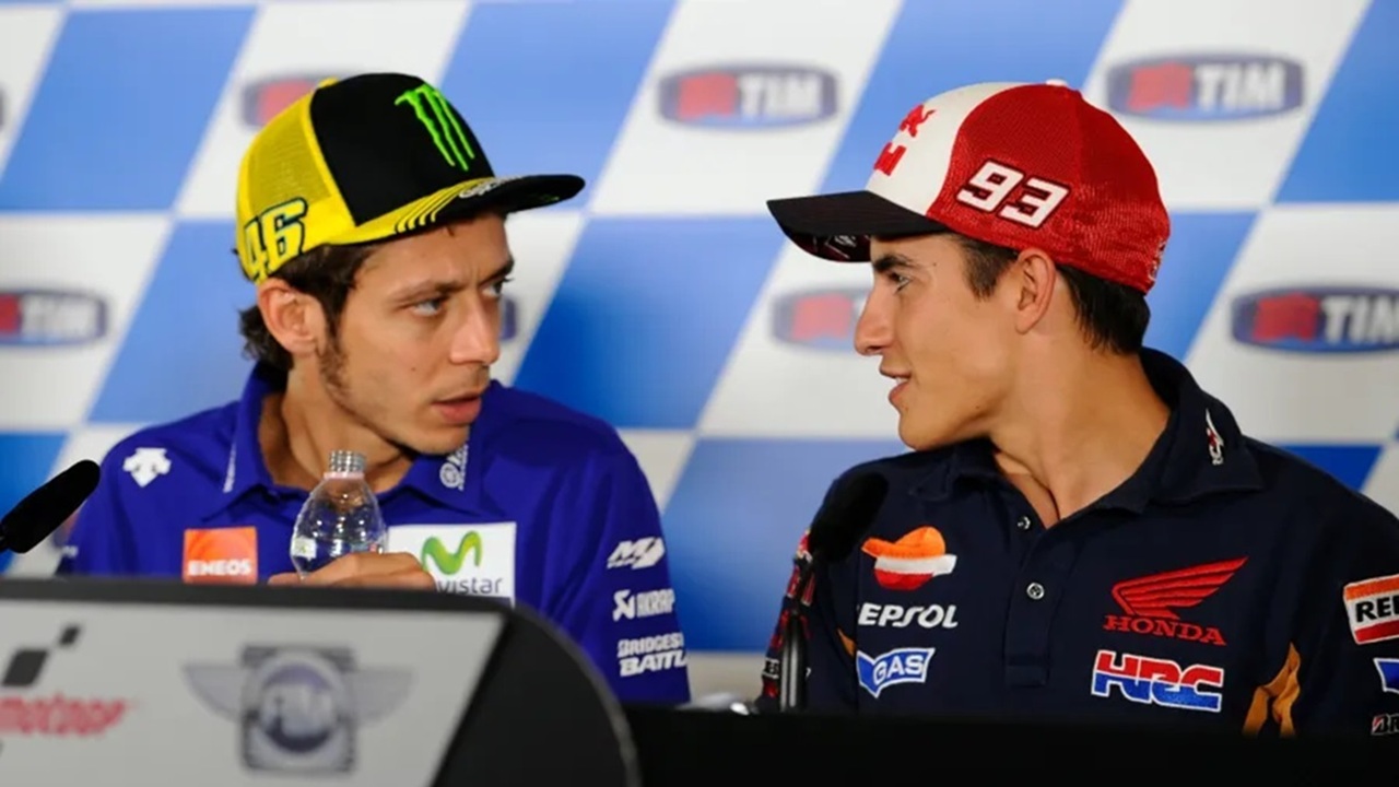 Loris Capirossi, Valentino Rossi, Marc Marquez