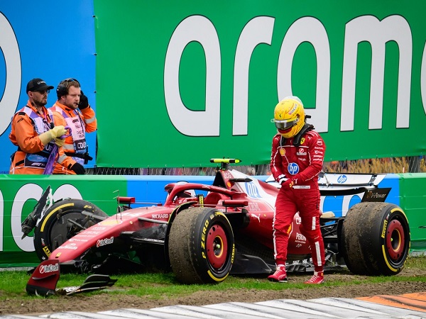 Lewis Hamilton ambil hal positif dari kecelakaannya di GP Belanda.