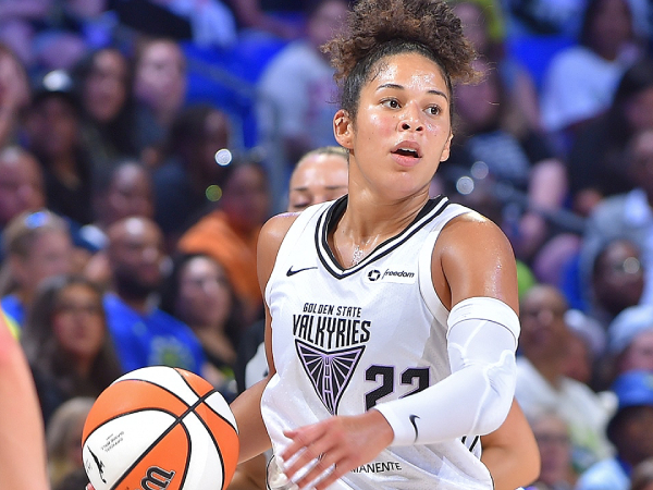 Veronica Burton dari Golden State Valkyries. (Foto: AP)