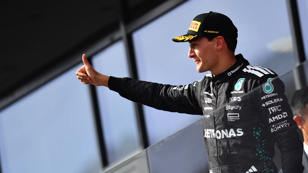 George Russell senang bisa jadi leader dalam tim Mercedes. (Gambar: F1)