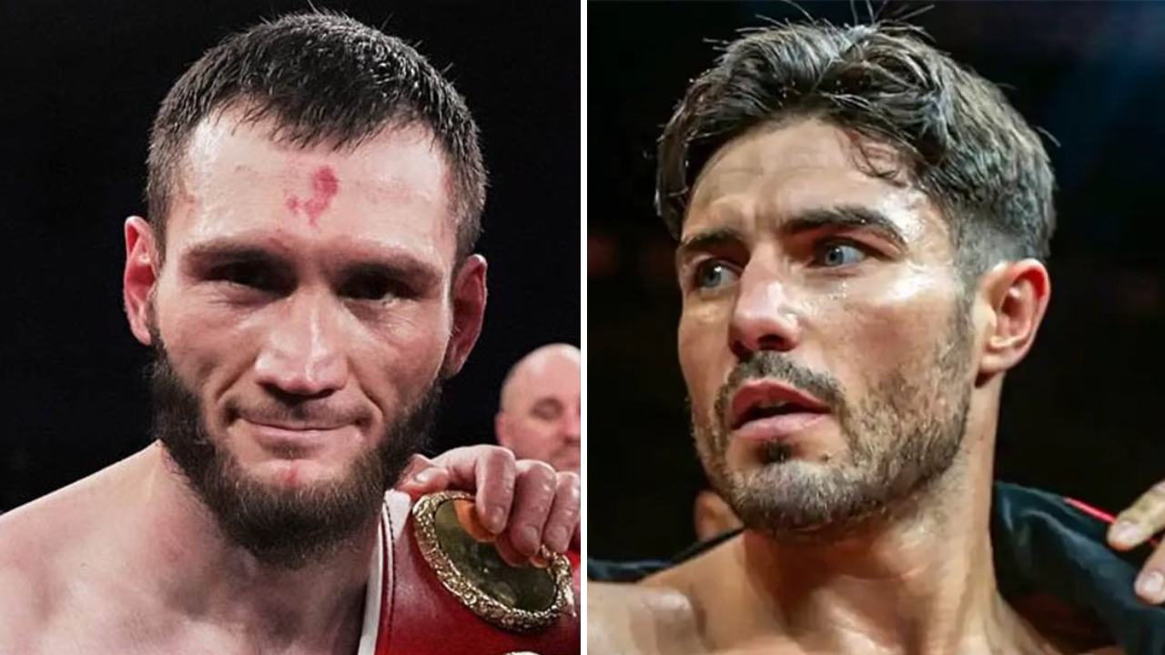 Bakhram Murtazaliev (kiri) dan Josh Kelly. (Foto: Fight TV)