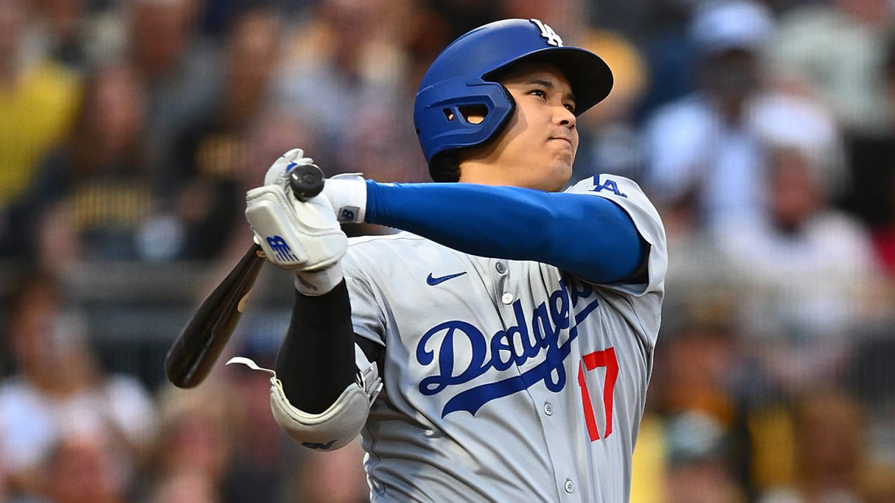 Shohei Ohtani mencapai angka 100 homer hanya dalam pertandingan ke-294 sebagai seorang Dodger. (Foto: AP)