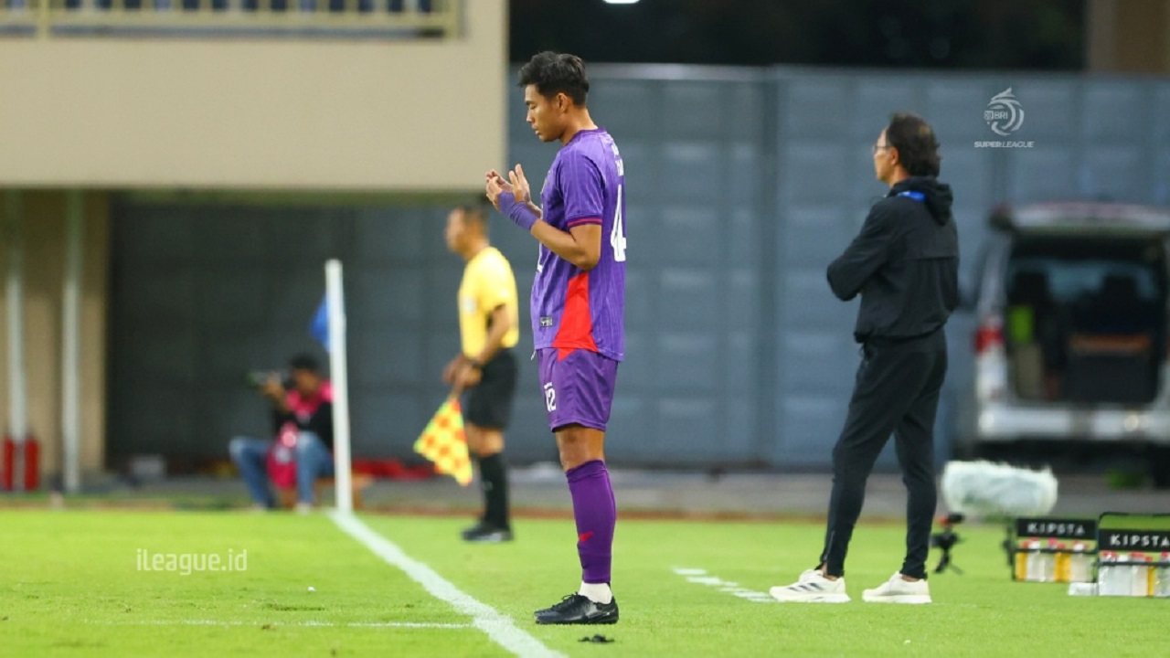 Pemain bertahan Persik Kediri, Vava Mario Yagalo/foto dok ILeague