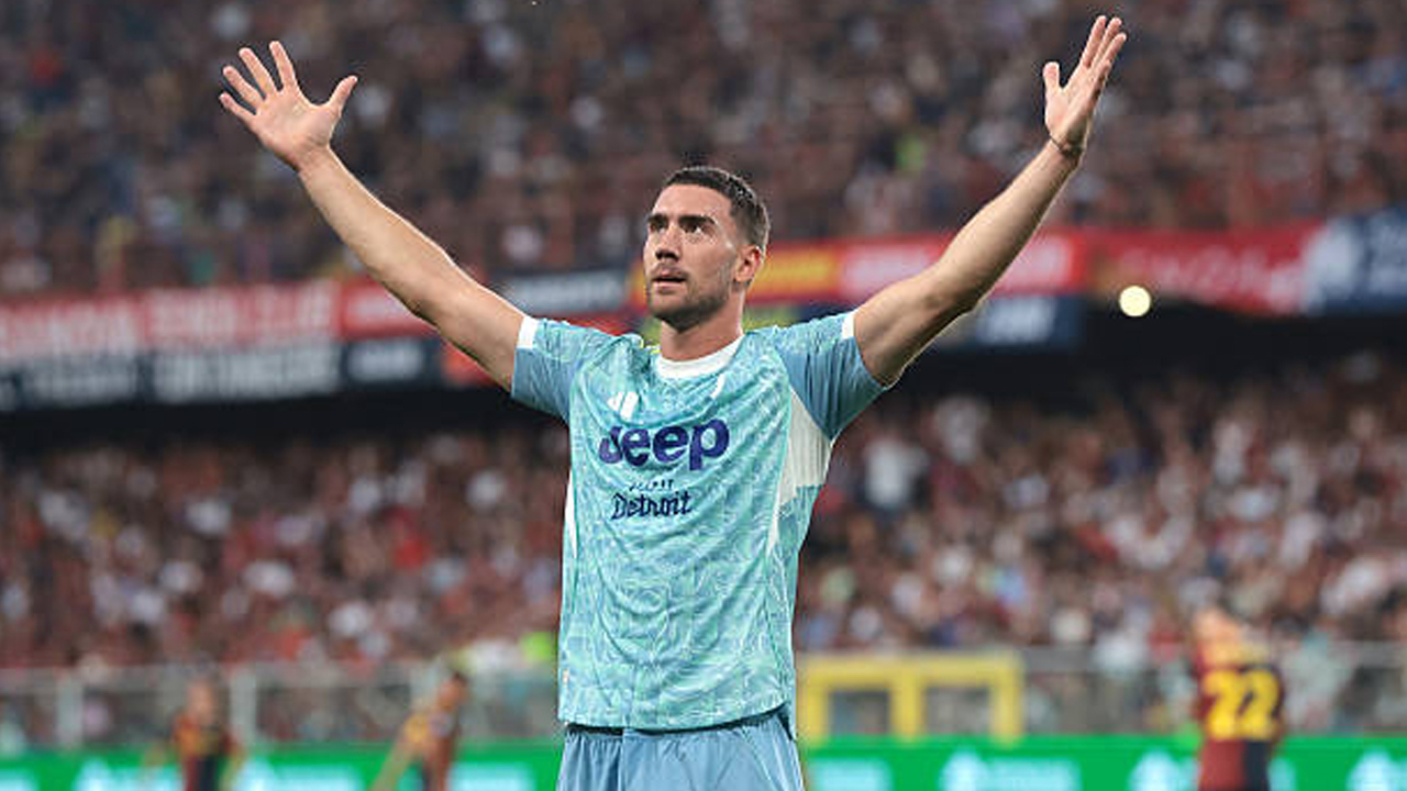 Dusan Vlahovic via gettyimages