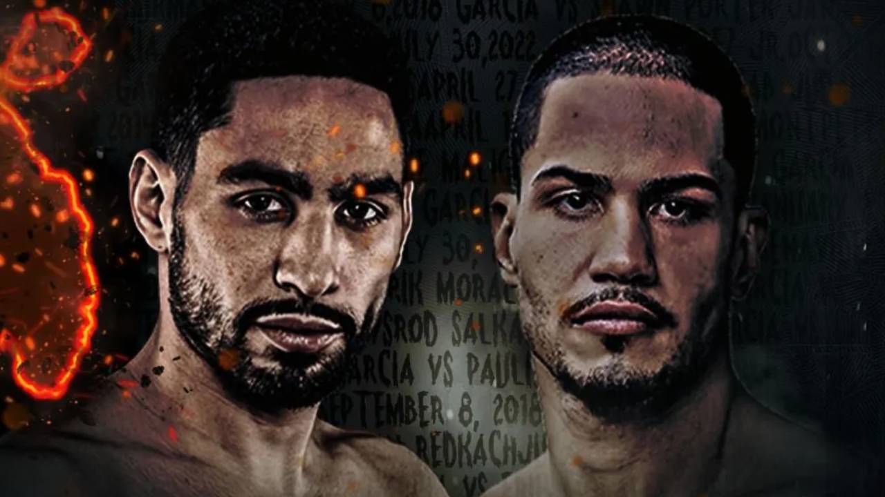 Danny Garcia (kiri) dan Daniel Gonzalez. (Foto: Fight TV)
