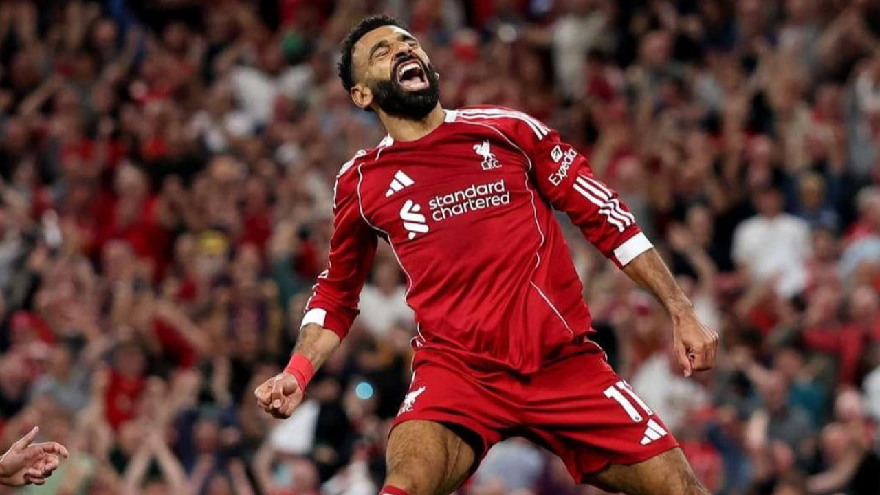 Mohamed Salah. (Foto: Alex Pantling/Getty Images)