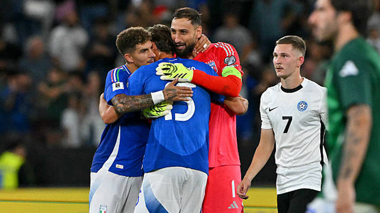 Pesta Gol ke Gawang Estonia, Italia Jaga Asa Lolos Piala Dunia 2026
