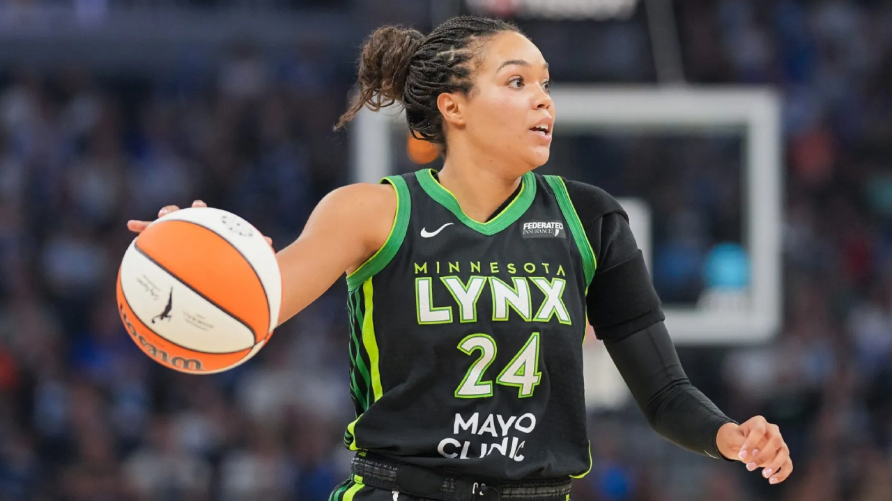 Napheesa Collier dari Minnesota Lynx. (Foto: AP)