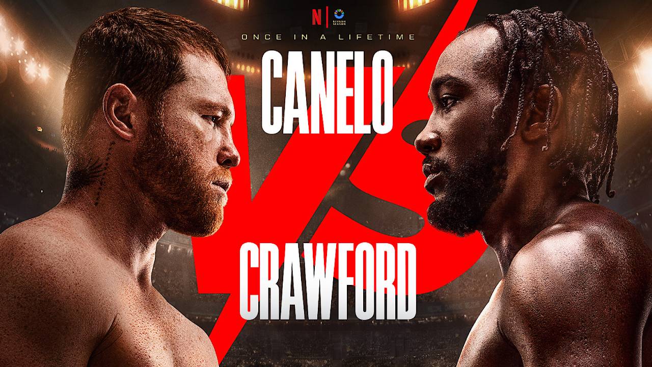 Canelo Alvarez (kiri) dan Terence Crawford. (Foto: Fight TV)