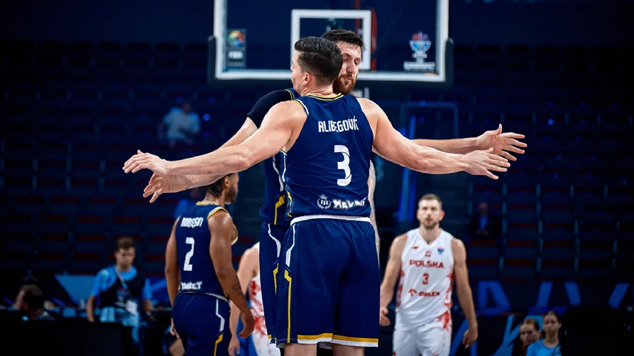 Bosnia Herzegovina sudah cukup senang bisa melaju hingga 16 besar FIBA Eurobasket 2025.