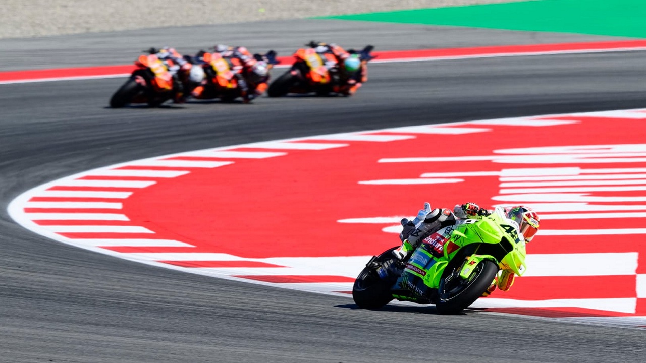Fabio Di Giannantonio kaget bisa naik podium di Sprint Race GP Catalunya.