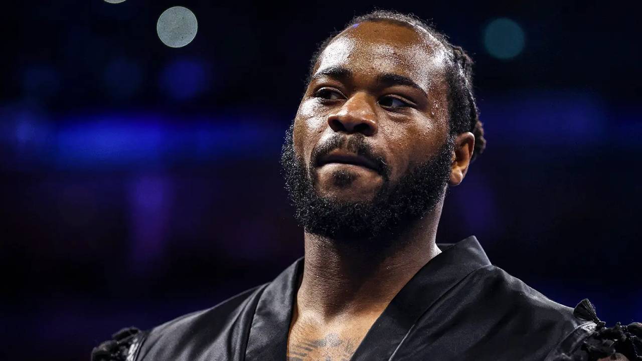 Jermaine Franklin bersiap untuk salah satu pertarungan terpenting dalam karierny tanpa ayahnya di antara penonton. (Foto: Fight TV)