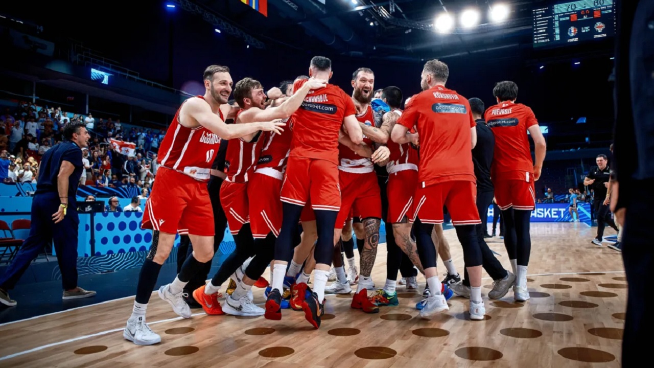 Georgia berhasil eliminasi Prancis dari FIBA Eurobasket 2025.