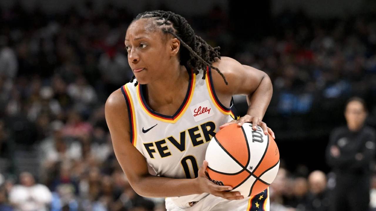 Kelsey Mitchell dari Indiana Fever. (Foto: AP)