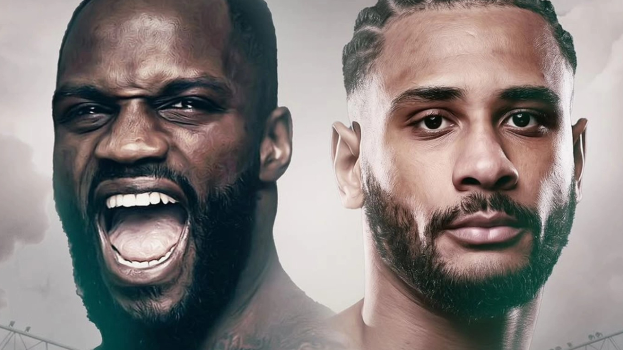Caoimhin Agyarko (kanan) dan Ishmael Davis. (Foto: Fight TV)
