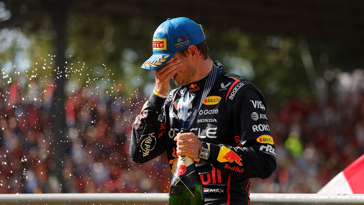 Max Verstappen puas bisa menang dominan di GP Italia.