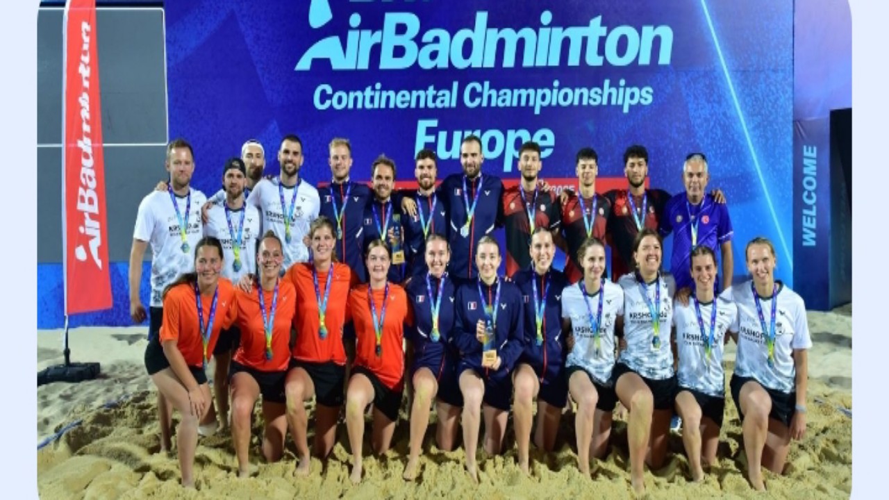 Azerbaijan Tuan Rumah Pertama AirBadminton Eropa 2025