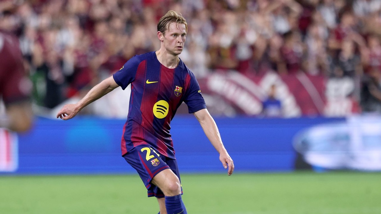 Barcelona Konfirmasi Frenkie de Jong Alami Cedera Ringan