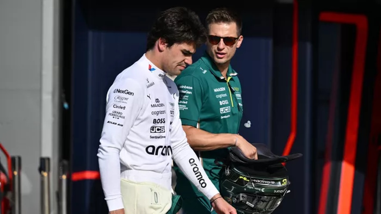 Lance Stroll Tak Banyak Bicara Usai Finis di P18