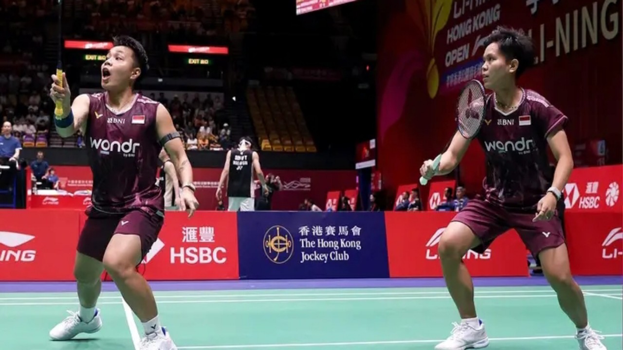 Menangi Derby, Apriyani/Fadia Lolos 16 Besar Hong Kong Open 2025