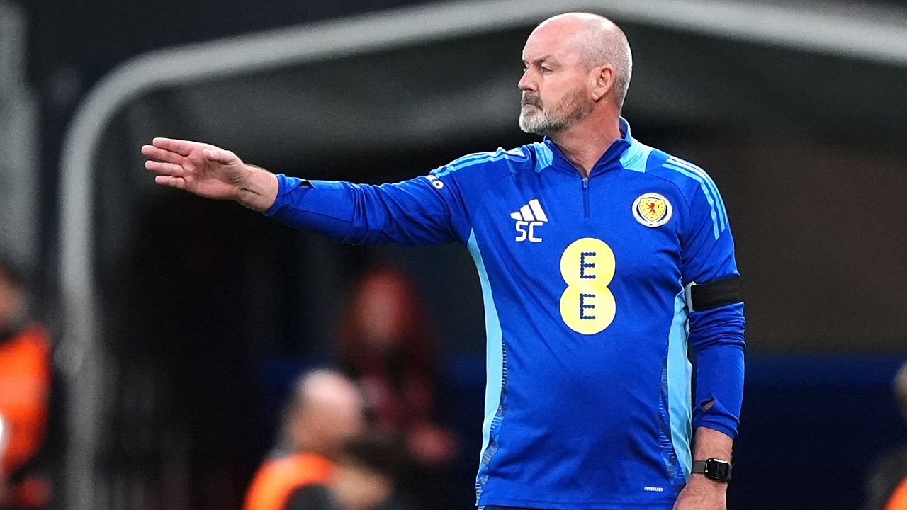 Pelatih timnas Skotlandia, Steve Clarke