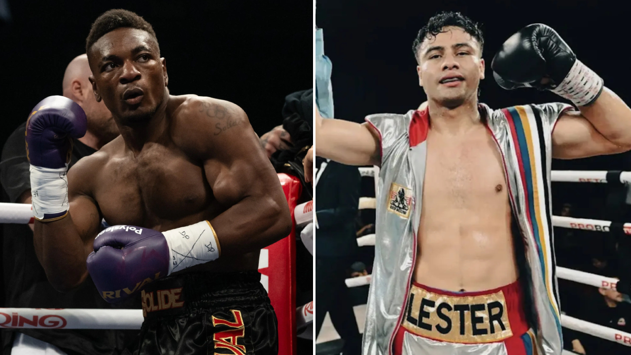 Christian Mbilli (kiri) dan Lester Martinez. (Foto: Fight TV)