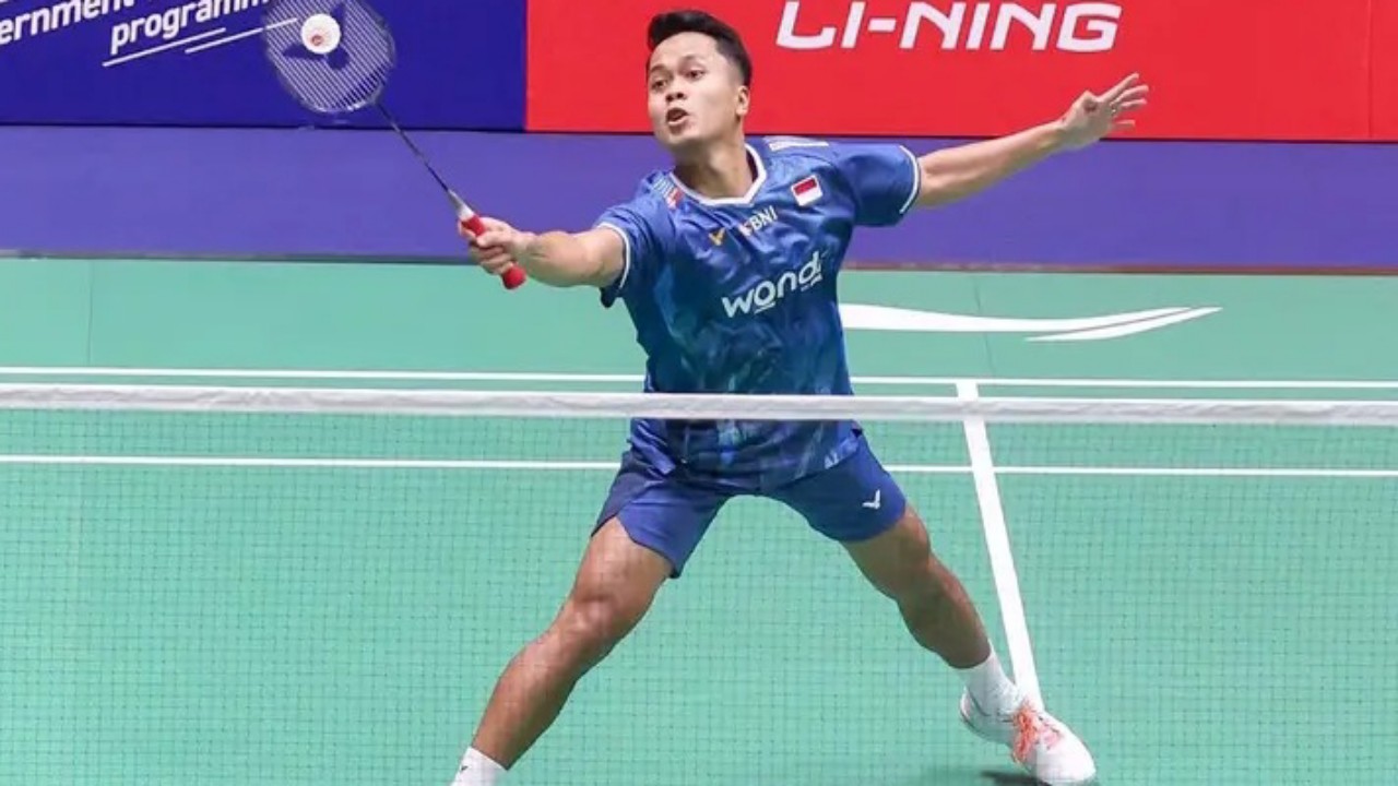 Hong Kong Open 2025: Anthony Ginting Kembali Takluk Dari Popov