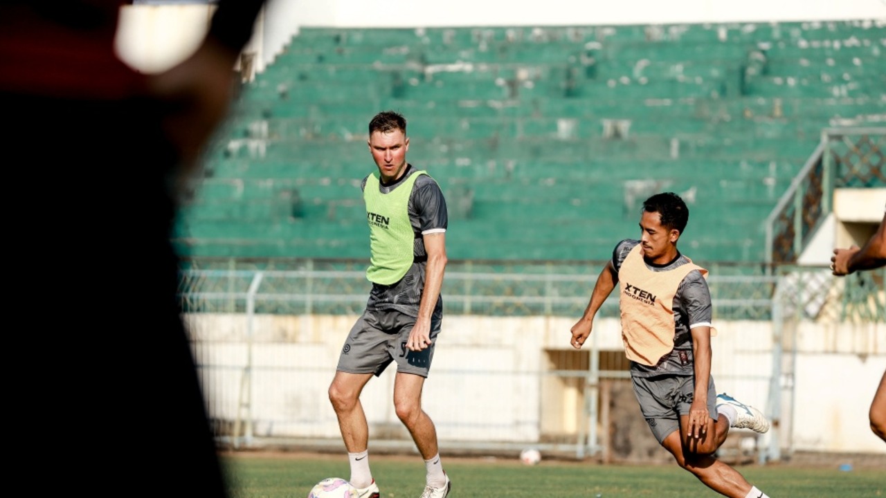 Persiapan Madura United jelang menjamu Bhayangkara FC