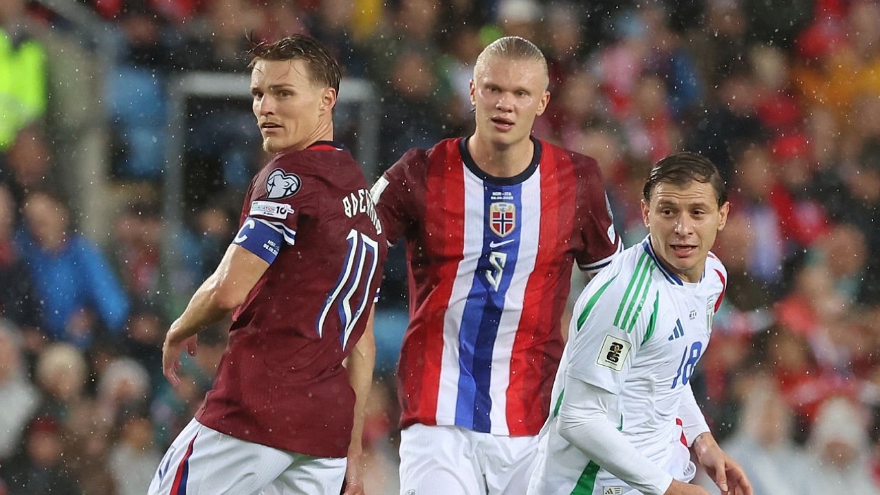 Martin Odegaard dan Erling Haaland