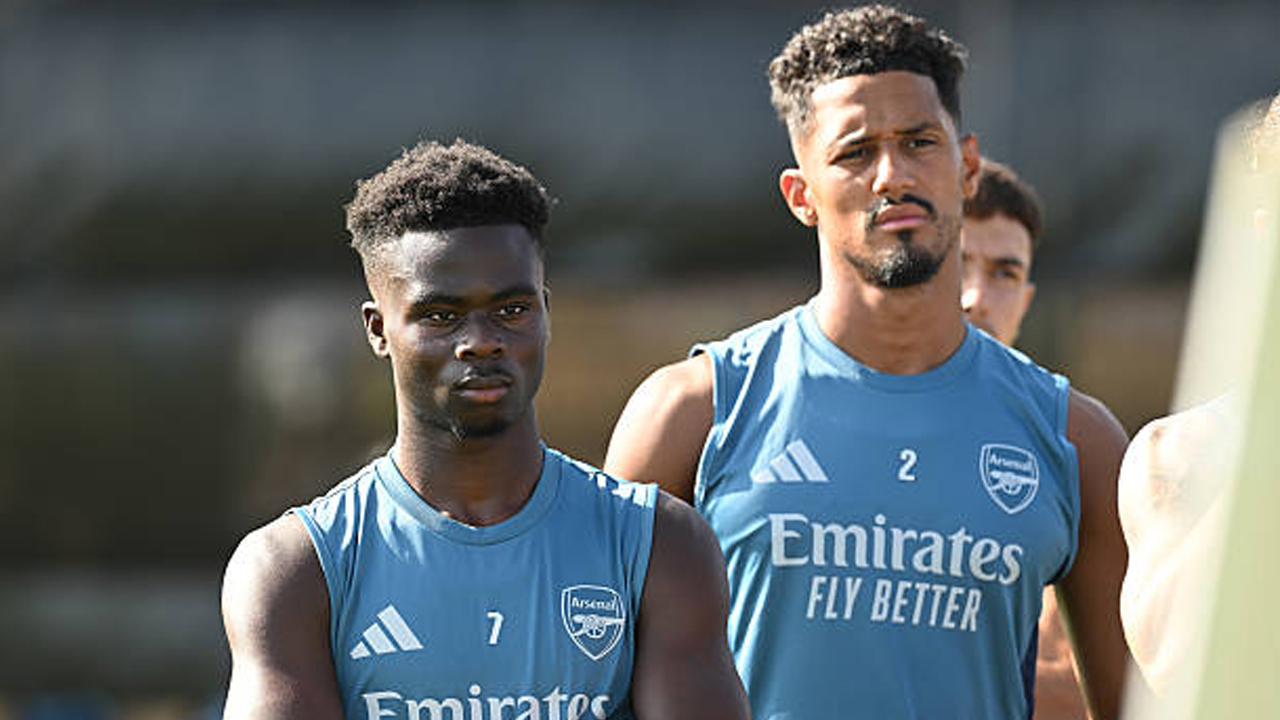 Arsenal Prioritaskan Kontrak Baru Bukayo Saka dan William Saliba
