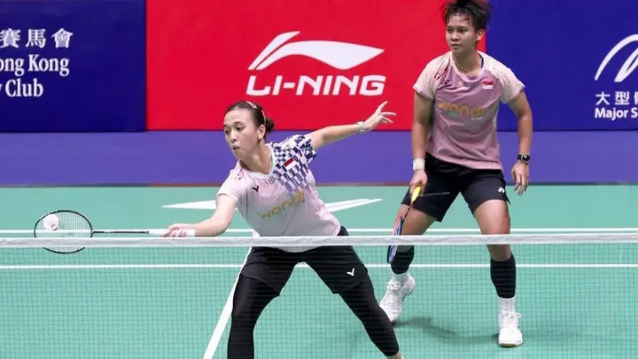 Hong Kong Open 2025: Febriana/Meilysa Gagal Atasi Pearly/Thinaah