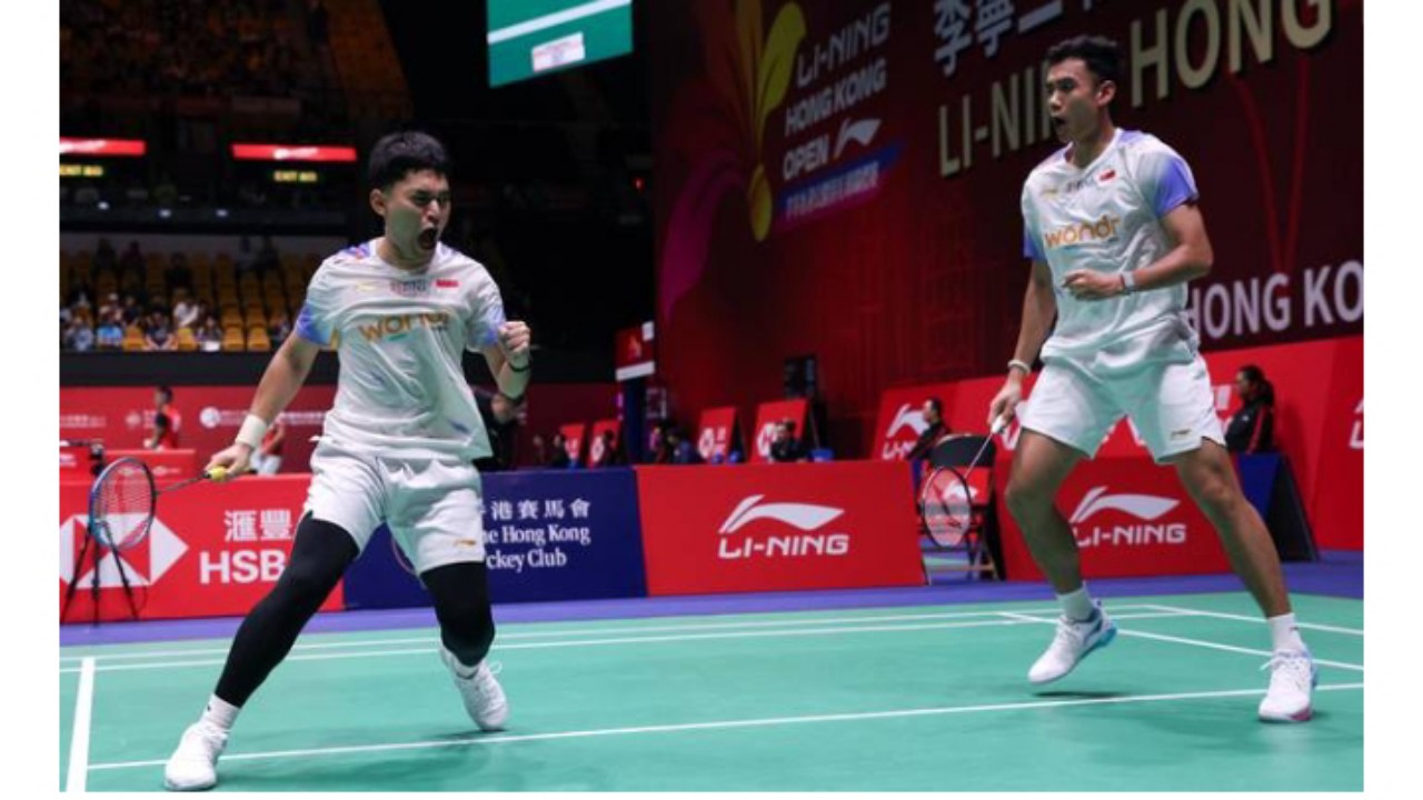 Hong Kong Open 2025: Leo/Bagas Lega Susah Payah Kalahkan Taiwan