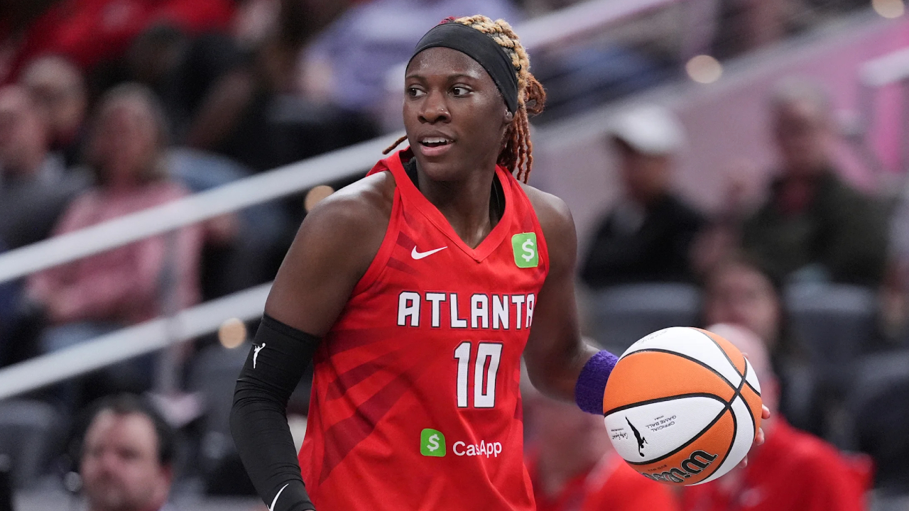 Rhyne Howard dari Atlanta Dream. (Foto: AP)