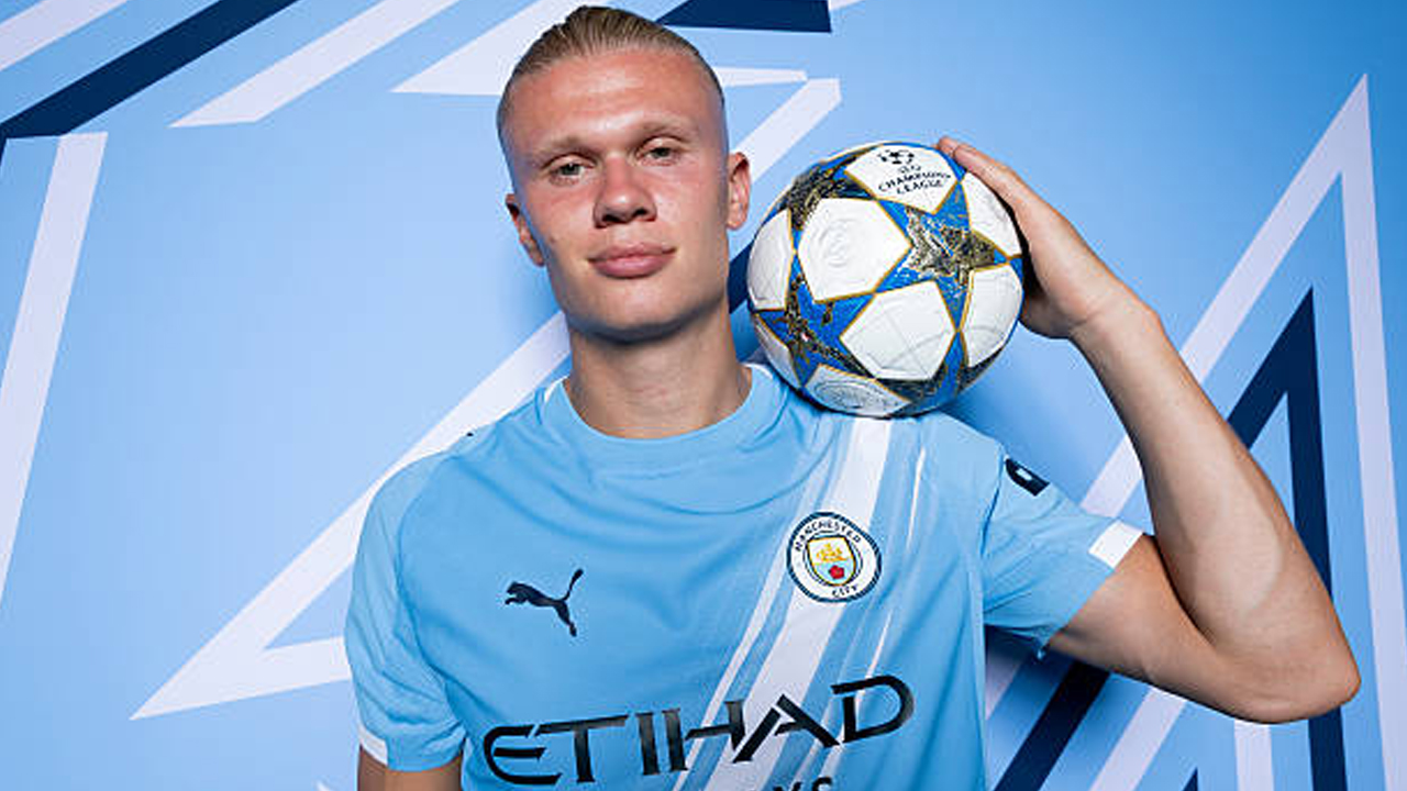 Statistik Buktikan Erling Haaland Lebih Klinis Dibandingkan Sergio Aguero