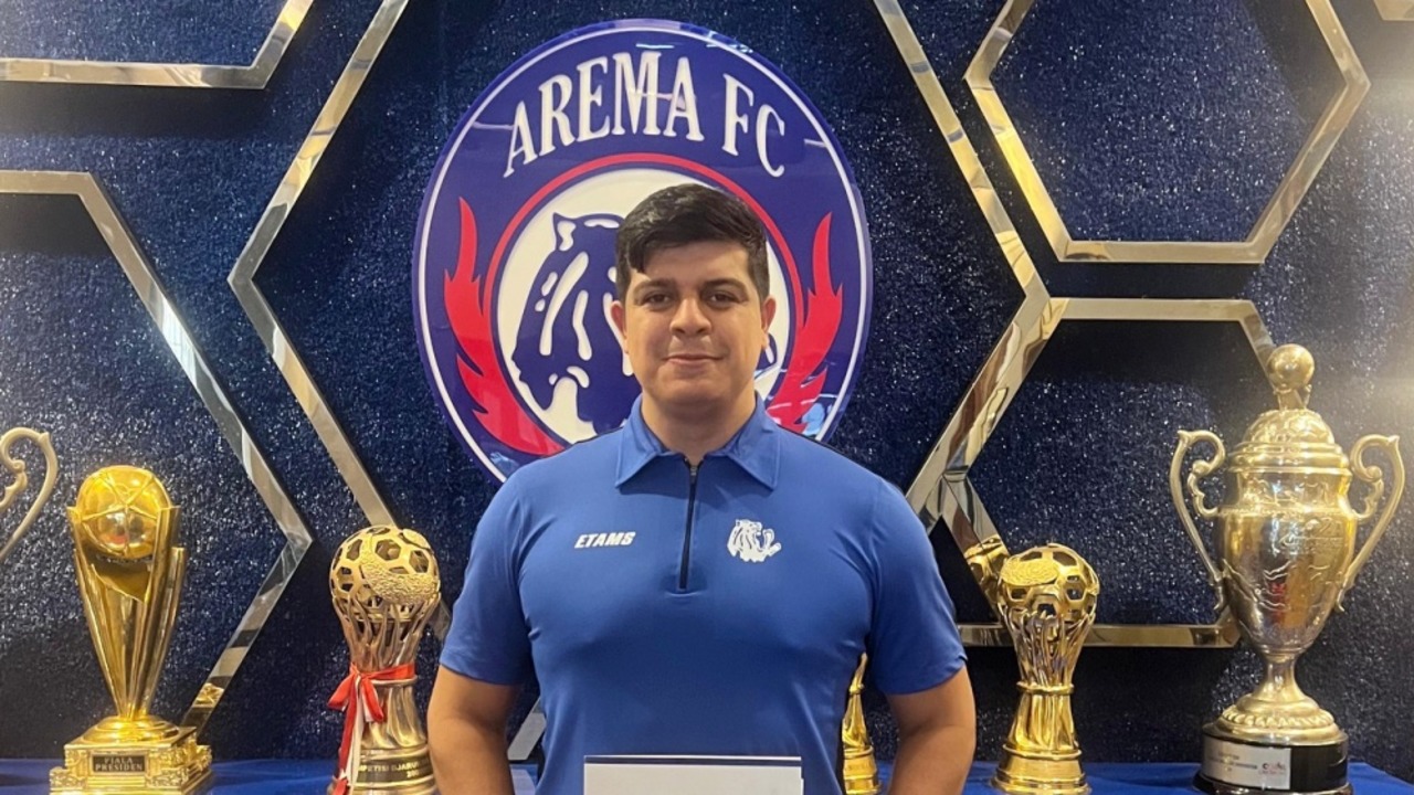 Pelatih fisik anyar Arema FC, Carlos Airon