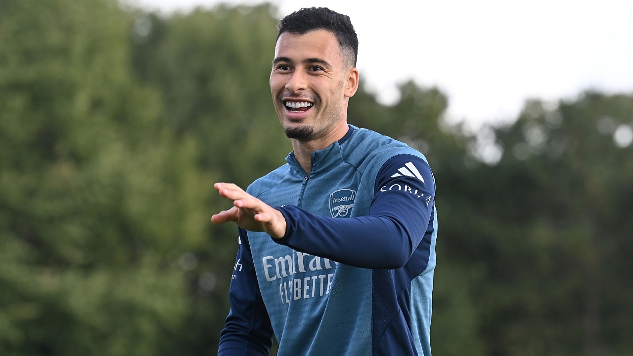 Winger Arsenal, Gabriel Martinelli, sempat didekati oleh Bayern Munich