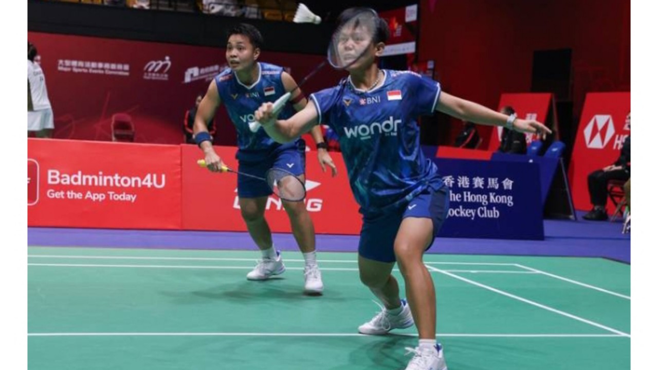 Hong Kong Open 2025: Apriyani/Fadia Terlambat Panas Melawan Jepang