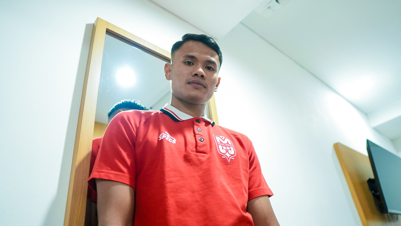 Penyerang anyar Malut United FC, Dimas Drajad