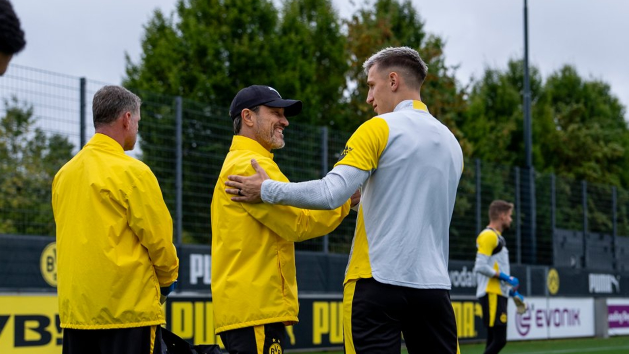 Niko Kovac dan NIco Schlotterbeck